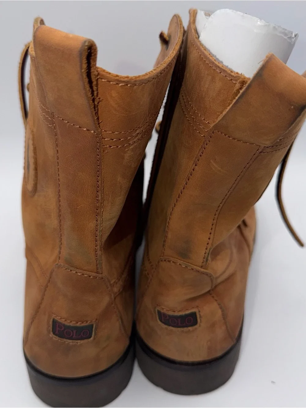 Polo Ralph Lauren Ranger Boots Tan Size 11.5D 812089030
